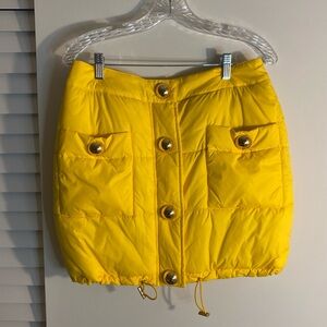 Yellow Moschino x H&M Skirt